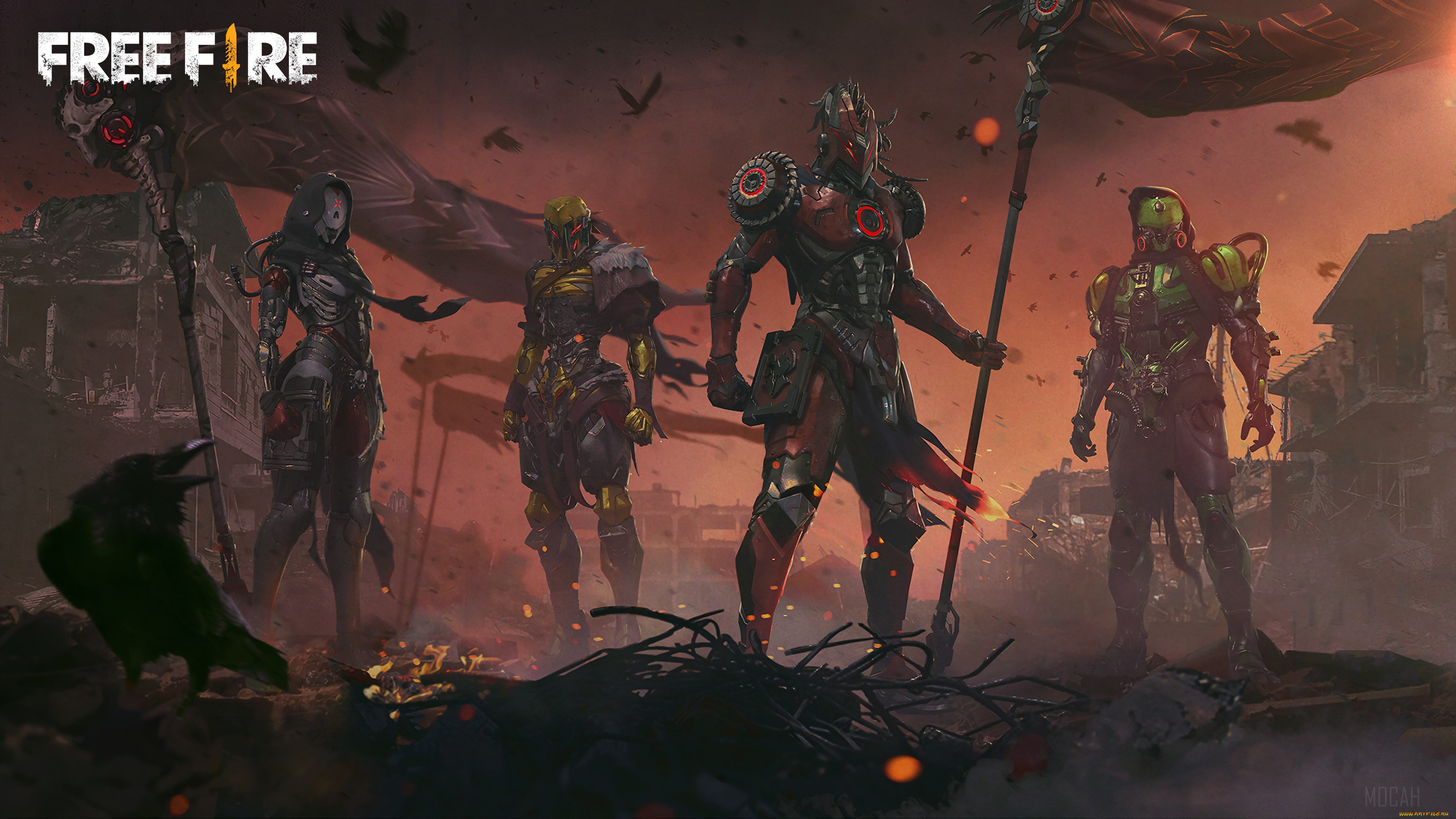 garena free fire,  , , halloween